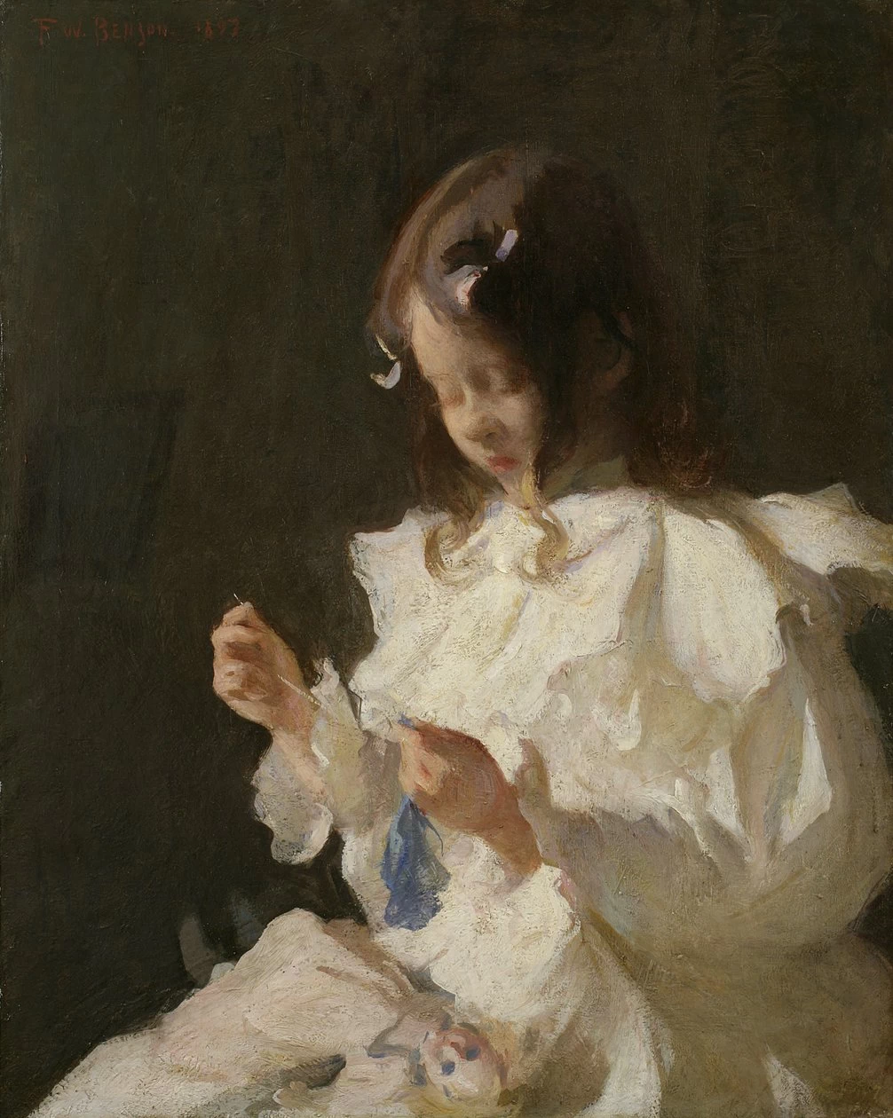 Edmund Tarbell - Mia figlia Josephine